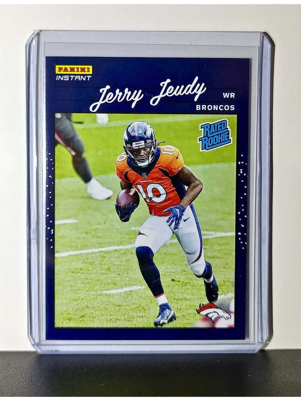 Jerry Jeudy Rookie 2020 Panini NFL #6 Rated Rookie Card Denver Broncos